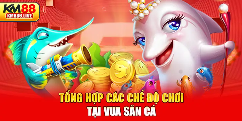 Tổng hợp các chế độ chơi tại Vua săn cá